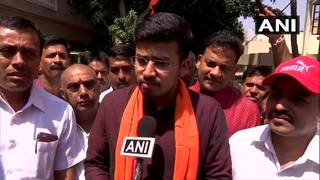 
      
      Cong files complaint with EC against Tejasvi Surya for his...
      
      