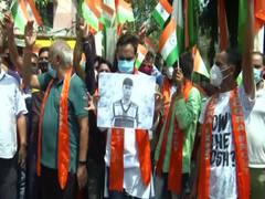 
      
      Dogra Front in Jammu stages protest against killing of BJP...
      
      