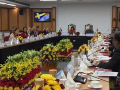 
      
      Swedish Queen visits AIIIMS Delhi as institute signs MOI to...
      
      