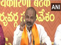 
      
      When a tiger comes, foxes run away, says BJP Telangana chief
      
      