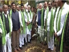 
      
      Rajya Sabha MP Joginpally Santosh Kumar receives Vriksha...
      
      