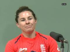 
      
      Danni Wyatt, Heather Knight's innings pushed England to 160,...
      
      