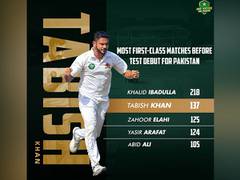 
      
      Tabish Khan becomes Pakistan's third-oldest Test debutant
      
      