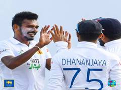 
      
      WI vs SL, 2nd Test: Lasith Embuldeniya goes off the field due...
      
      