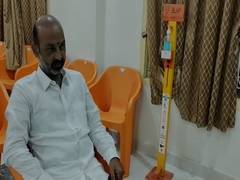 
      
      Telangana BJP President on 'dharna' against Siddipet incident 
      
      