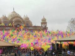 
      
      Dwarkadhish devotees mark early Holi celebrations with...
      
      