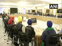 
      
      Tenth round of talks between Centre, farmer leaders underway...
      
      