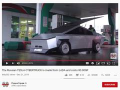 
      
      Tesla's Cybertruck rip-off by Russian YouTubers takes to the...
      
      