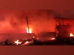 
      
      Fire breaks out at scrap godown in Gujarat's Valsad district
      
      