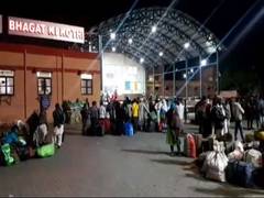 
      
      Amid tensions, Thar Express from India departs for Pakistan...
      
      