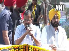 
      
      Arvind Kejriwal, Bhagwant Mann hold roadshow in Kullu
      
      