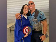 
      
      Dwayne Johnson 'excited' about daughter attending college,...
      
      