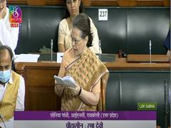 
      
      Sonia Gandhi urges Centre to ensure proper MGNREGA budget
      
      