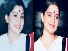 
      
      Rangoli shares Kangana's 'Thalavi' look as Jayalalithaa on...
      
      