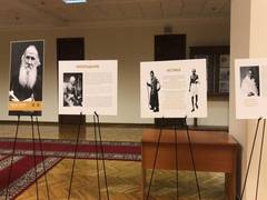 
      
      Indian Embassy in Russia organises Gandhi-Tolstoy exhibition...
      
      