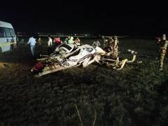 
      
      Helicopter crashes at airport in Chhattisgarh's Raipur, two...
      
      