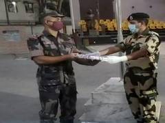 
      
      BSF exchanges sweets, greetings with BGB on Diwali eve
      
      