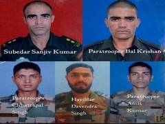 
      
      5 Pak supported terrorists, 5 Indian Army jawans killed in...
      
      