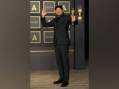 
      
      Troy Kotsur wins his first Oscar for 'CODA'
      
      