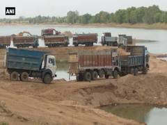 
      
      Hyderabad: Five lorries used by illegal sand miners seized
      
      