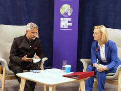 
      
      S Jaishankar meets UK Foreign Secretary, exchanges notes on...
      
      
