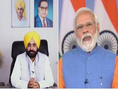 
      
      Punjab CM Bhagwant Mann to meet PM Modi today
      
      