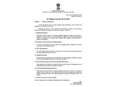 
      
      DGCA issues 'Air Safety Circular' for airlines
      
      