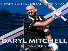 
      
      Vitality T20 Blast: Daryl Mitchell to join Middlesex for last...
      
      