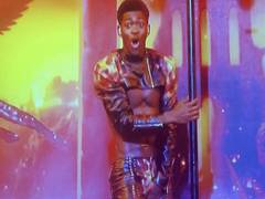 
      
      Lil Nas X suffers wardrobe malfunction on 'Saturday Night...
      
      