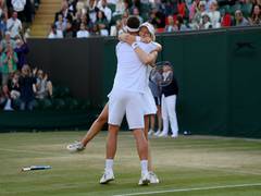 
      
      Wimbledon: Barnett, O'Mara pair defeat Williams, Murray
      
      