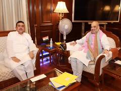 
      
      Suvendu Adhikari meets Amit Shah, discusses 'deteriorating'...
      
      