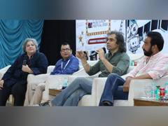 
      
      Imtiaz Ali at Chandigarh University, Gharuan
      
      
