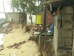 
      
      Heavy rains, tidal waves damage properties in Mangaluru's Ullal
      
      