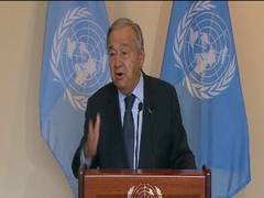 
      
      Globe is on the edge of an abyss, says UN chief on climate change 
      
      
