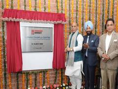 
      
      Defence Minister Rajnath Singh inaugurates Kalpana Chawla...
      
      