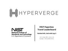 
      
      HyperVerge joins leaders in NIST FRVT Paperless Travel Leaderboard
      
      