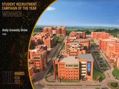 
      
      Amity University Online wins 'Student Recruitment of the Year' 
      
      