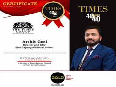 
      
      Shri Bajrang Alliance Limited Director and CFO Archit Goel...
      
      