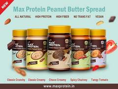 
      
      Max Protein launches its first-ever protein peanut butter in...
      
      