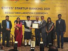
      
      Odisha declared as Top Performer in State Start-up Ranking 2021 
      
      