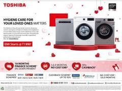 
      
      Gift Him Toshiba Home Appliances this Valentine's Day
      
      
