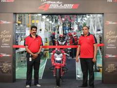 
      
      TVS Motor Company's premium motorcycle brand TVS Apache...
      
      