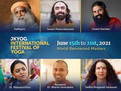 
      
      World renowned masters, wellness pioneers at JKYog...
      
      