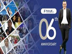 
      
      PolicyX.com celebrates 6th anniversary - reports 50 percent...
      
      