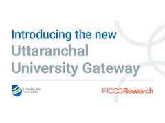 
      
      Uttaranchal University launches Open Access Gateway 
      
      