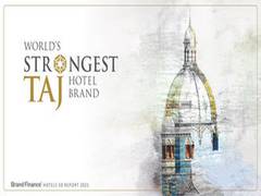 
      
      Taj named strongest hotel brand in the world
      
      