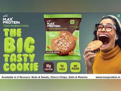 
      
      Max Protein forays into cookies segment with soft protein cookies
      
      