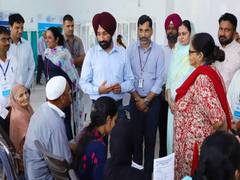 
      
      Chandigarh Welfare Trust organises free health check-up camp 
      
      