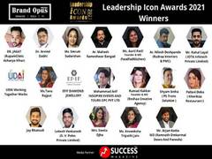 
      
      Brand Opus India honours the Winners of Leadership Icon...
      
      