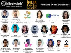 
      
      Blindwink announces the winners of India Fame Awards - 2021
      
      